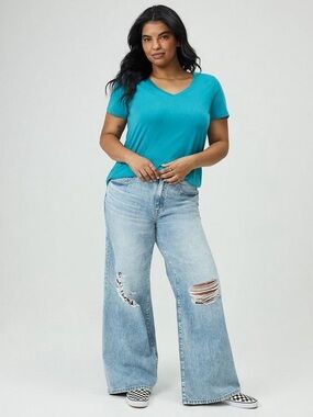 NWT Torrid Perfect Wide Leg Vintage Stretch 26S